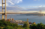 Western Shoreline of Hong Kong and Tsing Ma Bridge Cruise
