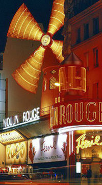 Dinner Cruise, Eiffel Tower Visit and Moulin Rouge Show by Minivan