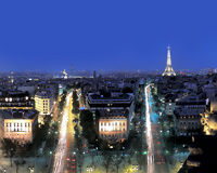 Paris Illuminations Tour by Minivan