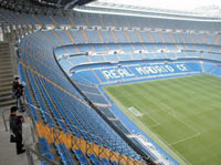 Madrid City and Bernabau Stadium - Home of Real Madrid Football Club