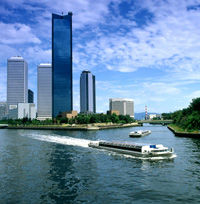 Osaka Afternoon Walking Tour including Osaka River Cruise