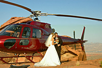 Grand Canyon Helicopter Wedding
