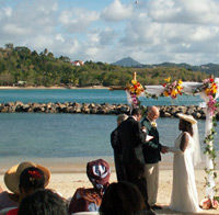 Premium Poinsettia Wedding Package - St Lucia