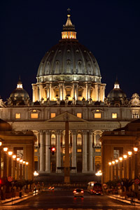 Illuminated Rome by Night