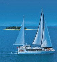 Low Isles Reef Cruise from Cairns aboard Luxury Sailing Catamaran 