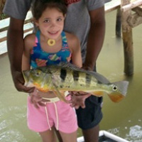 Fishing in Panama Canal