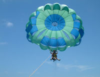 Parasailing on Maunalua Bay