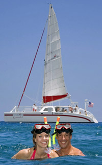 Red Sail Sports Snorkel Sail on the Big Island