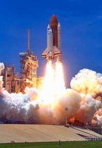 Kennedy Space Center Shuttle Launch Day