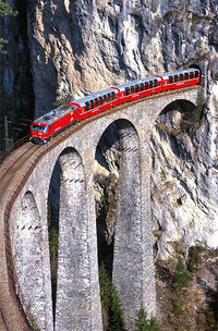 Bernina Express Rail Tour to the Swiss Alps from Milan