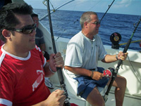 Fishing on a Shared Boat from Cancun