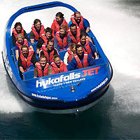 Hukafalls Jet Boat Ride in Taupo