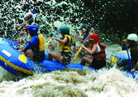Rafting on Toachi and Blanco Rivers