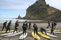 Learn to Surf Tour from Auckland