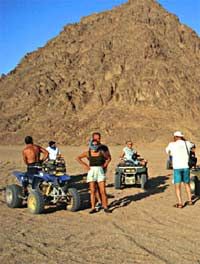 Quadrunner and Bedouin BBQ in the Egyptian Desert