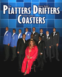 The Platters, Drifters and Coasters