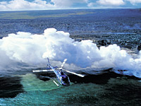 Circle of Fire plus Waterfalls Helicopter Tour