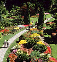 English Tea at Butchart Gardens from Victoria