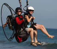 Tandem Paragliding In Malibu