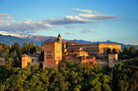 Muslim Granada - Alhambra and Arab Ritual Bath