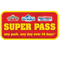 3 Park Super Pass - Movie World, Sea World and Wet 'n' Wild Theme Parks