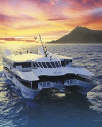 Sunset Buffet Dinner Cruise and Cirque Hawaii Show