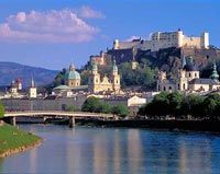 Panoramic Salzburg City Tour plus Austrian Lakes and Mountains Sightseeing Tour