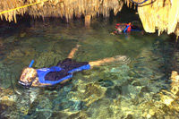 Tak Be Ha Mexican Cavern Snorkel Tour and Jungle Adventure