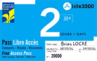 Lille Free Access Pass