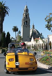 GPS-guided Talking Tour Cars San Diego