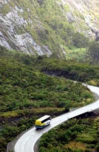Queenstown to Milford Sound and Te Anau (One Way Tour)