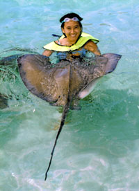Stingray Express around Nassau