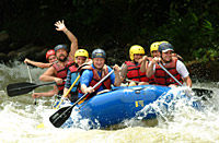 Pacuare River Rafting Class III-IV in Costa Rica