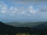El Yunque Rainforest from San Juan