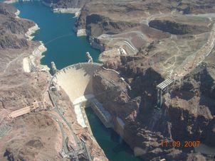The Dam Grand Canyon All American Helicopter Flight