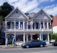 Beautiful early Sausalito building Alcatraz plus Muir Woods, Giant Redwoods and Sausalito