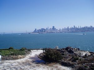 VIiew of San Francisco from Alcatraz Alcatraz plus Muir Woods, Giant Redwoods and Sausalito