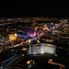 View looking south down the Las Vegas Strip Vegas Night Strip Helicopter Flight