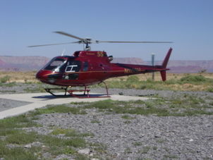 Helicopter to the base of the Grand Canyon Grand Canyon West Rim Air Adventure