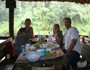 Lunch Chiang Dao Elephant Jungle Trek with River Rafting on Ping River