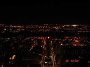 View of New York City from Empire State Building Empire State Building Observatory