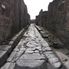 Pompeii back street Naples and Pompeii Day Tour from Rome