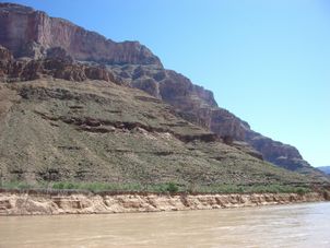 Another view from the river Grand Canyon West Rim Air Adventure