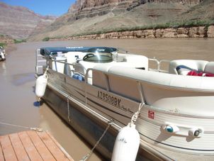 The boat Grand Canyon West Rim Air Adventure