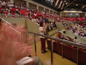 Our group at Tokyo Sumo Wrestiling Sunrise Sumo Wrestling Tour - Tokyo Tournament