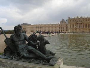 Versailles from the outside Giverny and Versailles