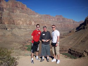 Landing in the Grand Canyon Grand Canyon All American Helicopter Flight