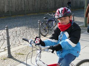 Photo of Berlin Half Day Berlin City Morning Bike Tour Squeaky toys all around!