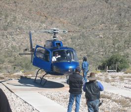 Our chopper Grand Canyon Helicopter and Ranch Adventure