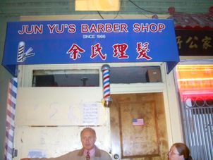 $1 Barbar shop Chinatown Ghost Walking Tour